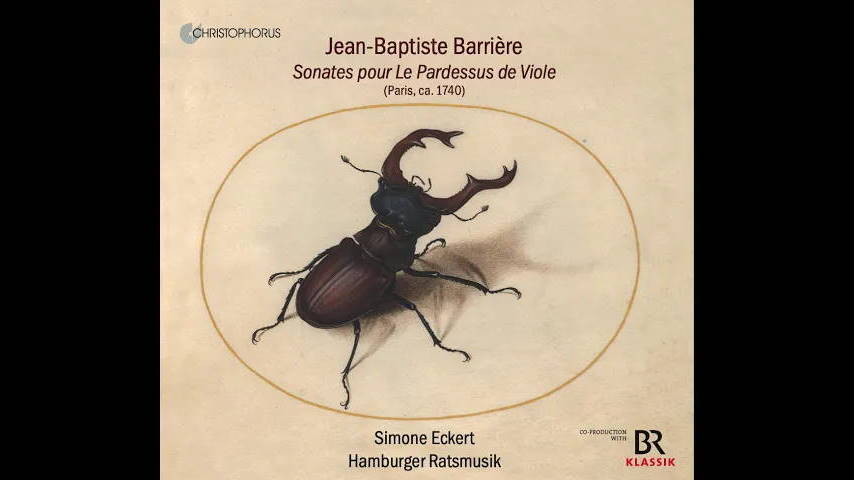 Thumbnail Youtube Video: Jean-Baptiste Barrière: Allegro pour le Pardessus de Viole
